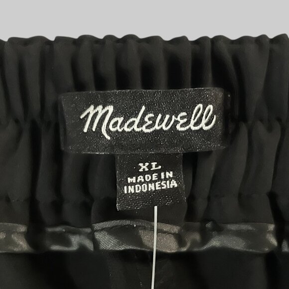 Madewell Black Wide Leg Pants - Picture 6 of 9
